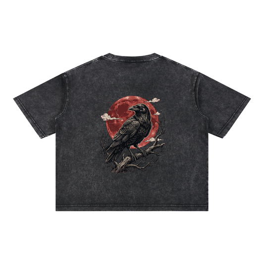After Hours Raven Mineral Wash Tee