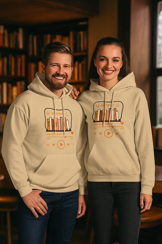 Books, Brews & Cozy Nights Hoodie – Bookish & Brewed Collection
