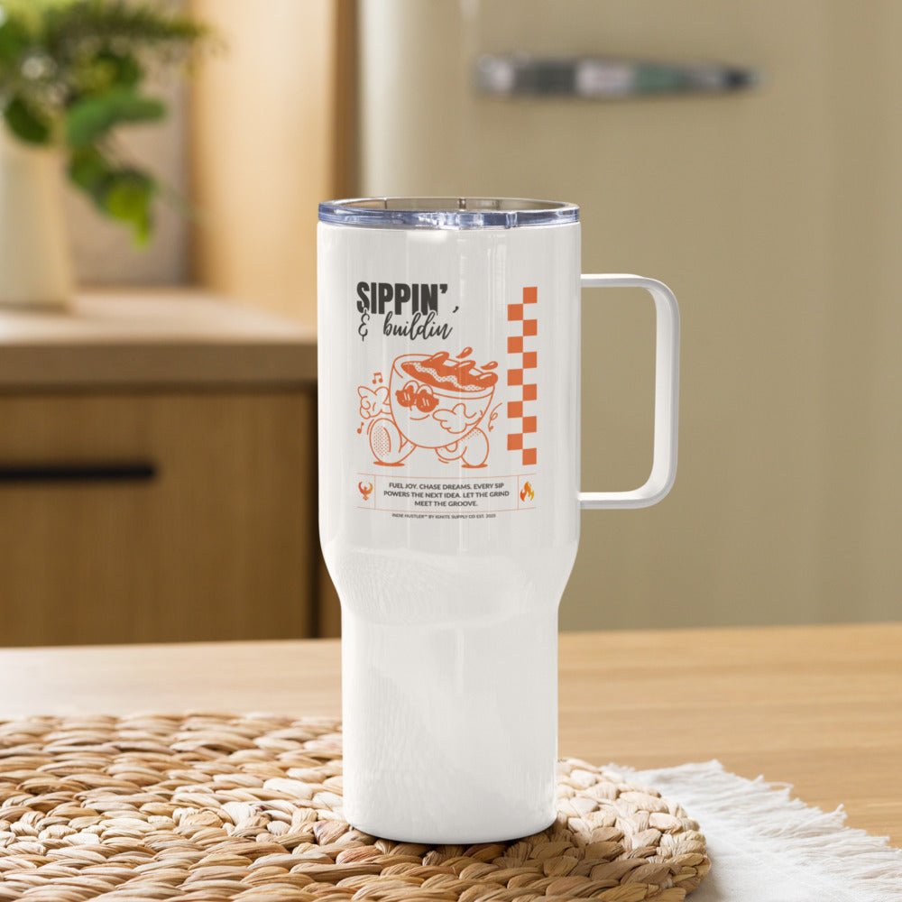 Sippin’ & Buildin’ Travel Mug