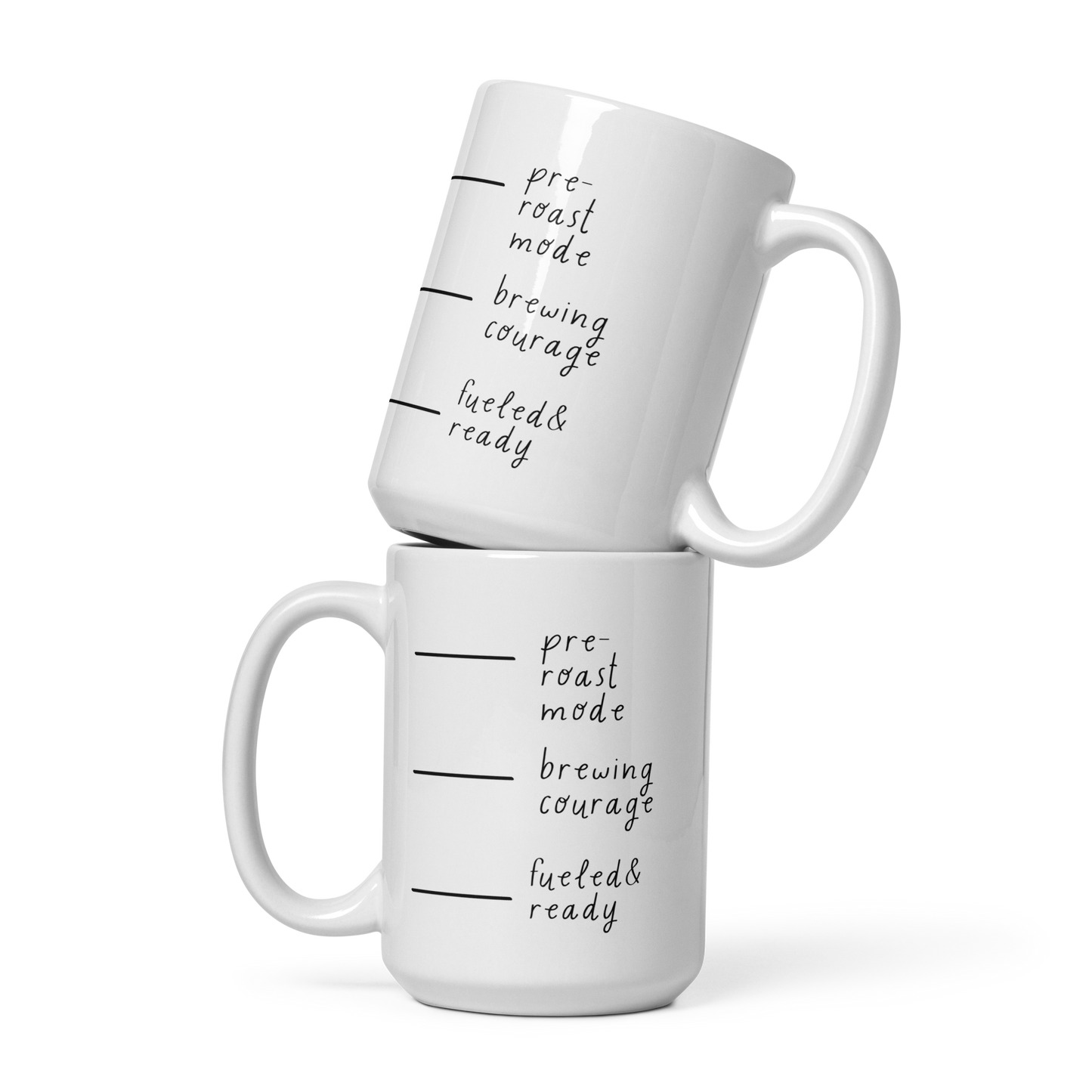 Coffee Fuel Stages Mug – Pre-Roast to Ready