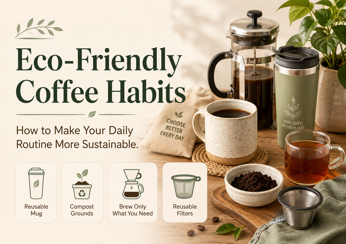 🌍 Eco-Friendly Coffee Habits – How to Make Your Daily Routine More Sustainable