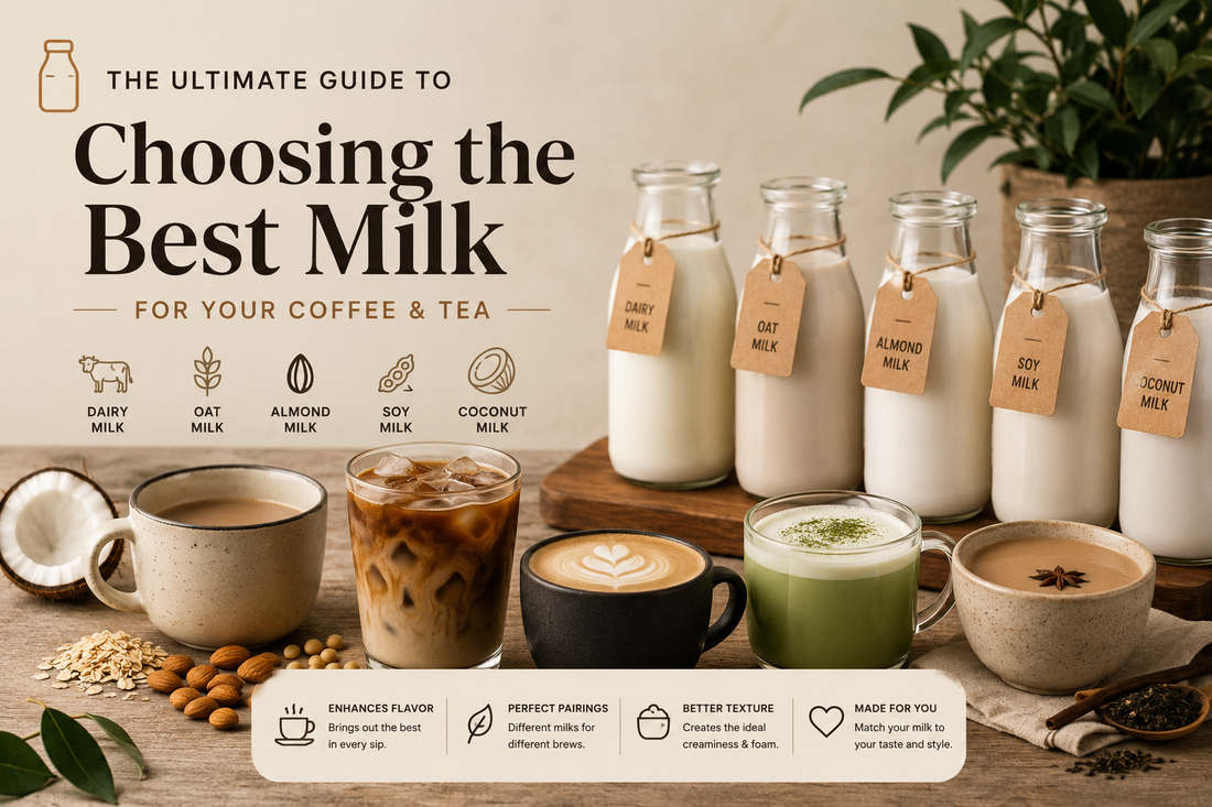 🍶 The Ultimate Guide to Choosing the Best Milk for Your Coffee & Tea