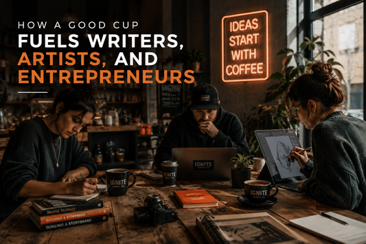 How a Good Cup Fuels Writers, Artists, and Entrepreneurs