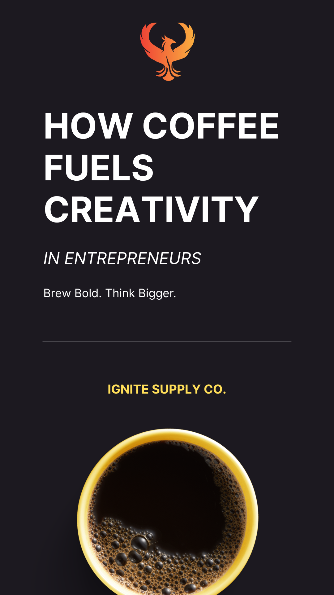 ☕ How Coffee Fuels Creativity in Entrepreneurs