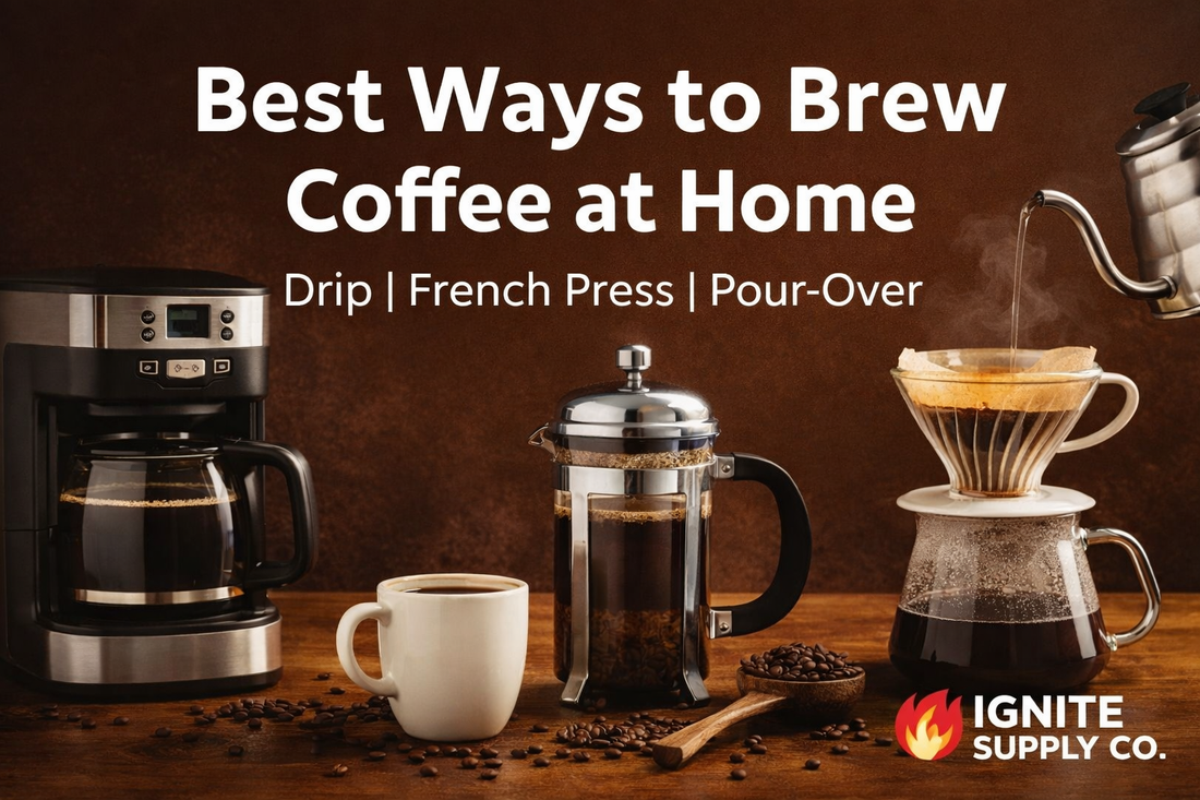 The Best Ways to Brew Your Coffee at Home: Drip, French Press, Pour-Over & More