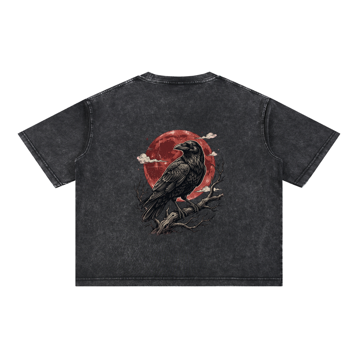After Hours Raven Mineral Wash Tee