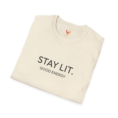 Stay Lit. Good Energy Tee