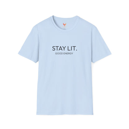 Stay Lit. Good Energy Tee