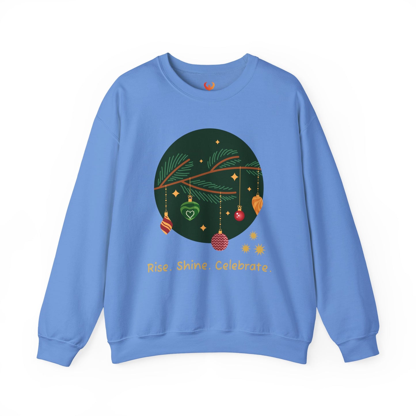Rise. Shine. Celebrate. Holiday Crewneck