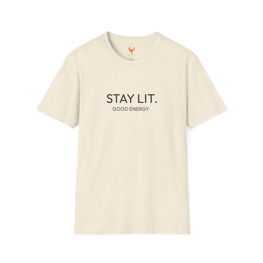 Stay Lit. Good Energy Tee