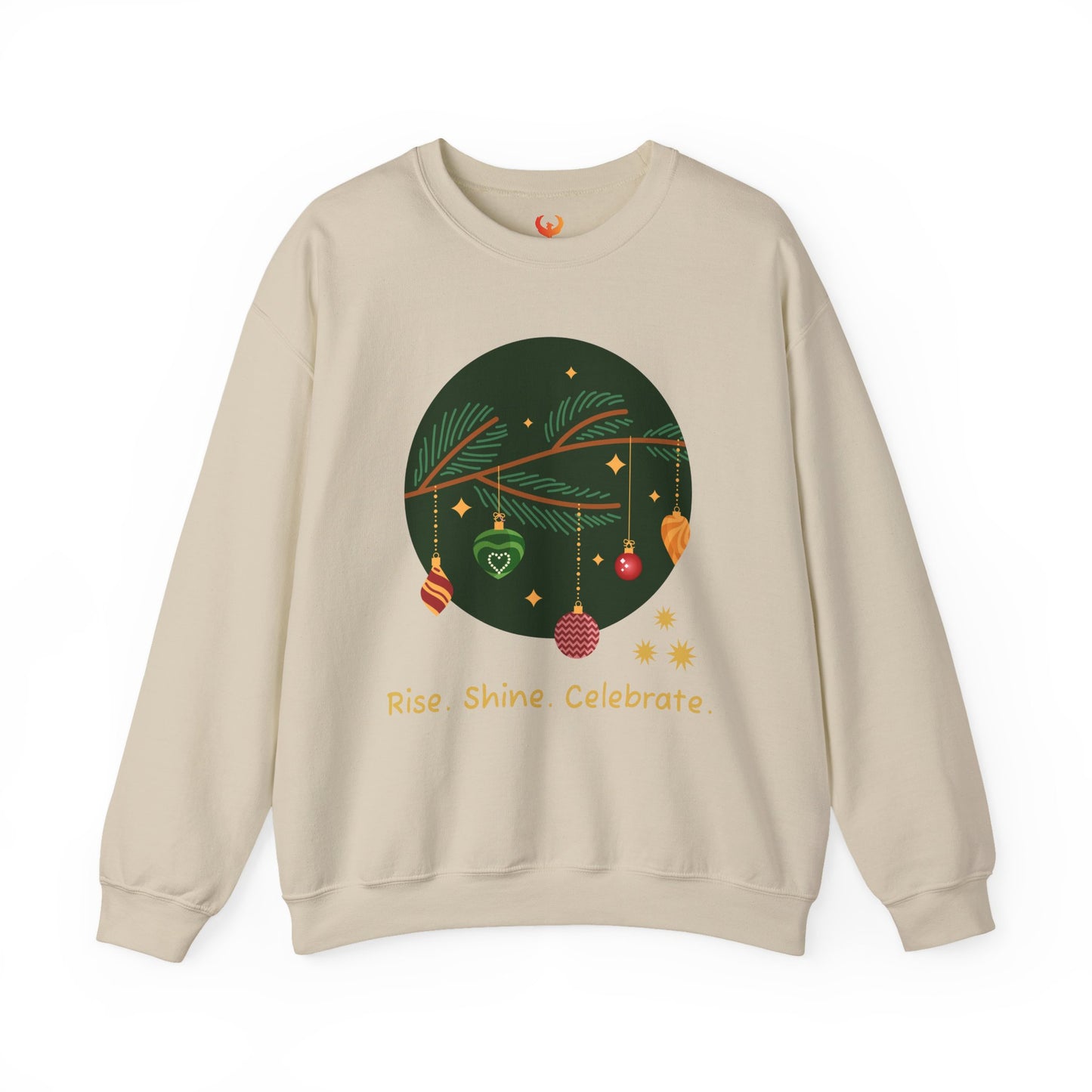 Rise. Shine. Celebrate. Holiday Crewneck