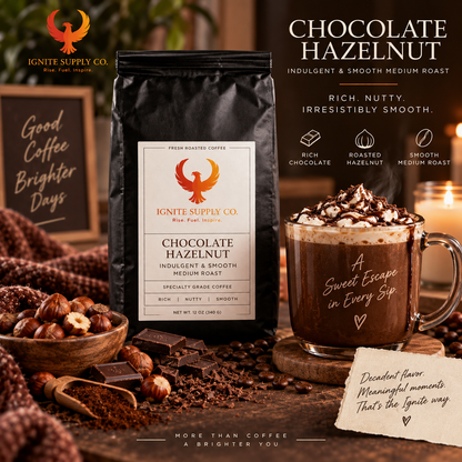Chocolate Hazelnut ‚Äì Indulgent & Smooth Medium Roast