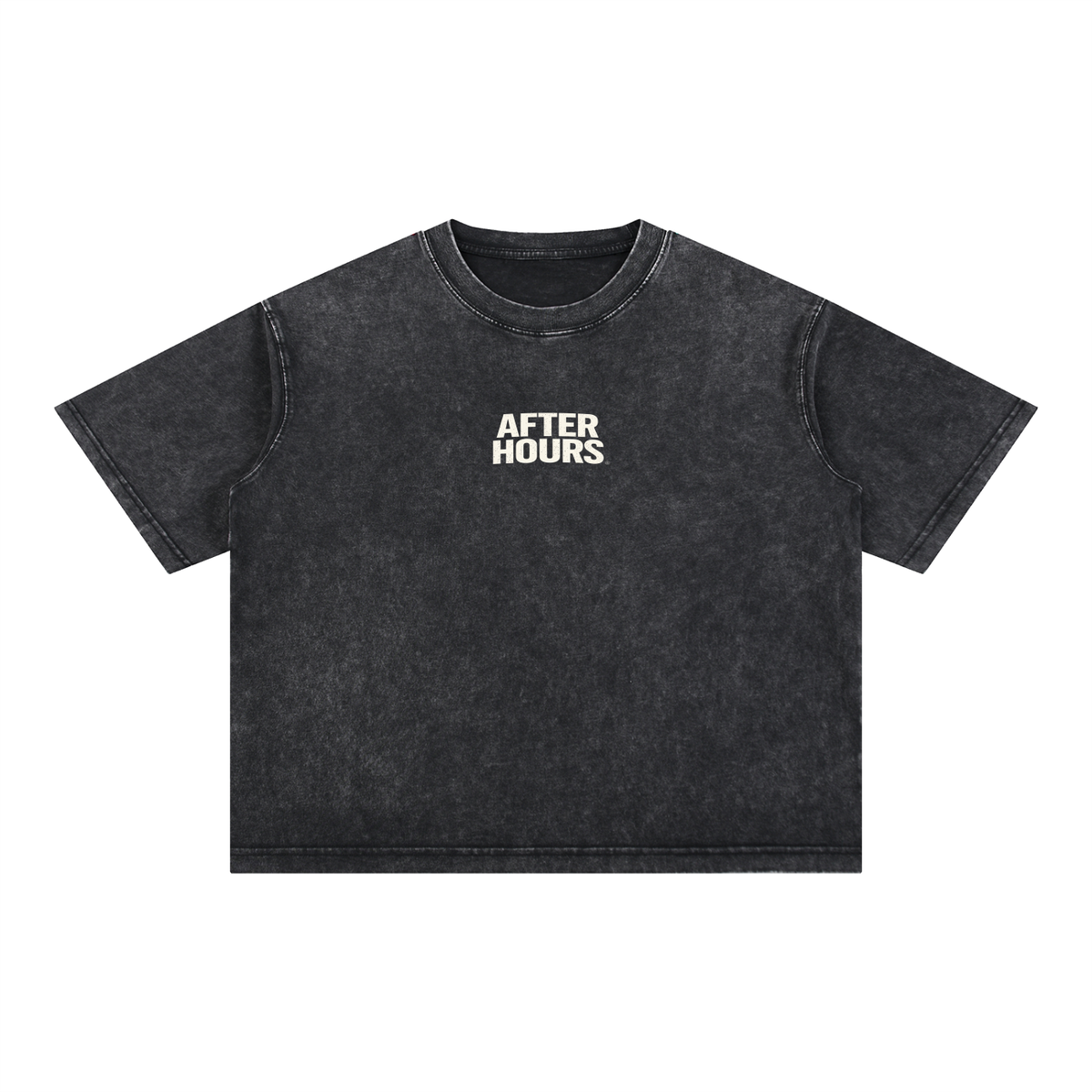 After Hours Raven Mineral Wash Tee