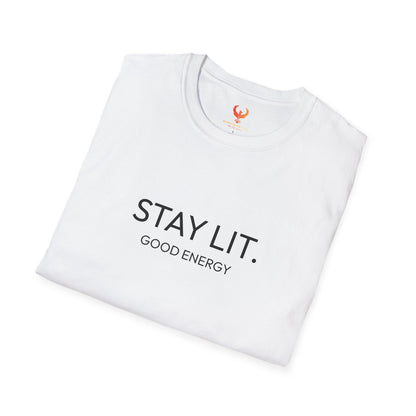Stay Lit. Good Energy Tee