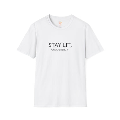 Stay Lit. Good Energy Tee