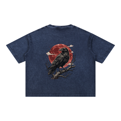 After Hours Raven Mineral Wash Tee