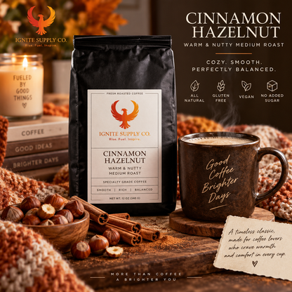Cinnamon Hazelnut ‚Äì Warm & Nutty Medium Roast