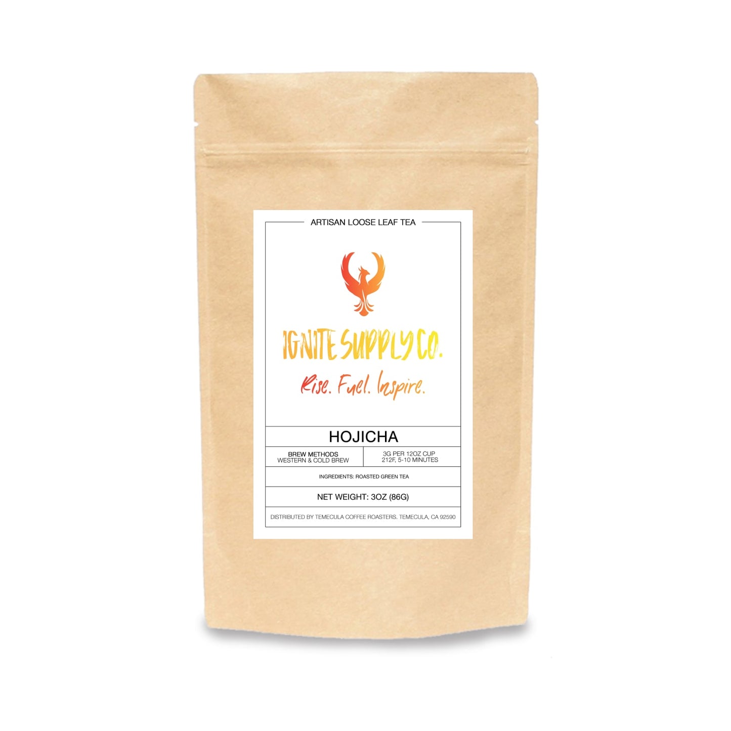 Hojicha Roasted Green Tea Powder – Smooth & Toasted Flavor