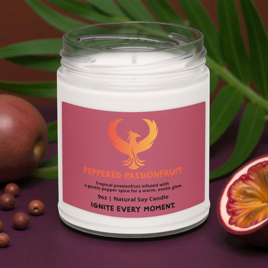 Peppered Passionfruit • Exotic Soy Candle (9oz)