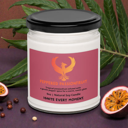 Peppered Passionfruit • Exotic Soy Candle (9oz)